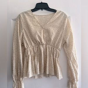 Long sleeve blouse